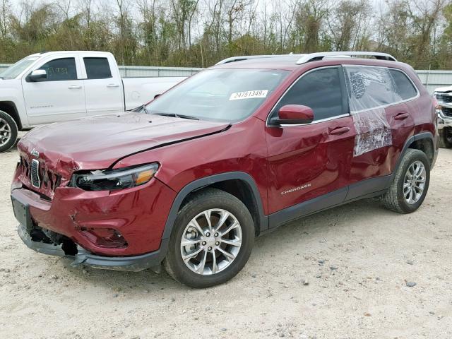 1C4PJLLX3KD170838 - 2019 JEEP CHEROKEE L RED photo 9