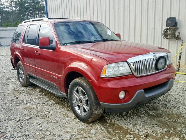 5LMEU68H64ZJ03070 - 2004 LINCOLN AVIATOR 栗色 照片 1