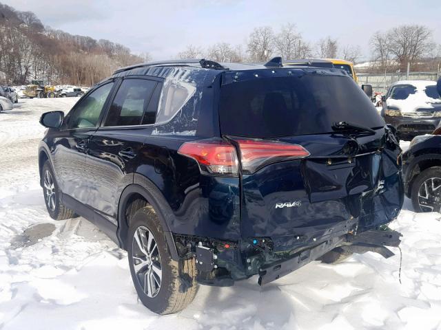 2T3RFREV8JW739970 - 2018 TOYOTA RAV4 ADVEN BLACK photo 3