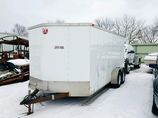 1WF200G2XC1192011 - 2012 WELLS CARGO TRAILER WHITE photo 3