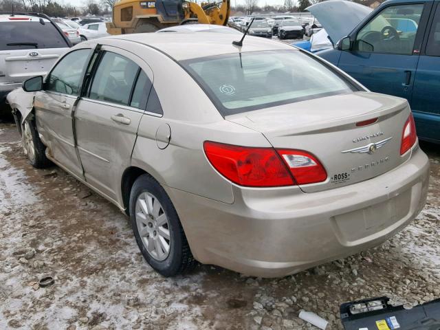 1C3LC46B59N567149 - 2009 CHRYSLER SEBRING LX TAN photo 3