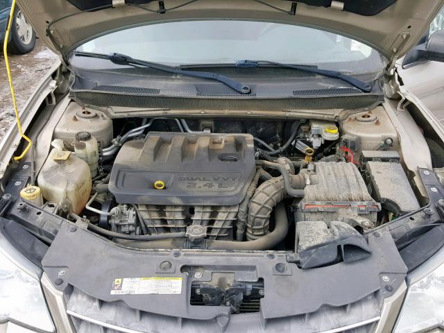 1C3LC46B59N567149 - 2009 CHRYSLER SEBRING LX TAN photo 7