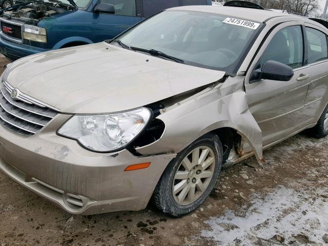 1C3LC46B59N567149 - 2009 CHRYSLER SEBRING LX TAN photo 9