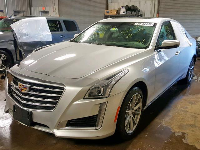 1G6AR5SS1K0109983 - 2019 CADILLAC CTS LUXURY SILVER photo 2