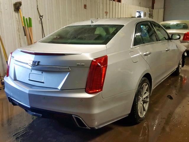 1G6AR5SS1K0109983 - 2019 CADILLAC CTS LUXURY SILVER photo 4