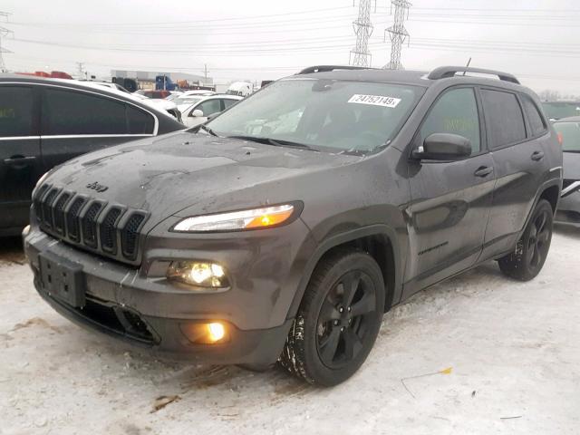 1C4PJLCB3JD543038 - 2018 JEEP CHEROKEE L GRAY photo 2