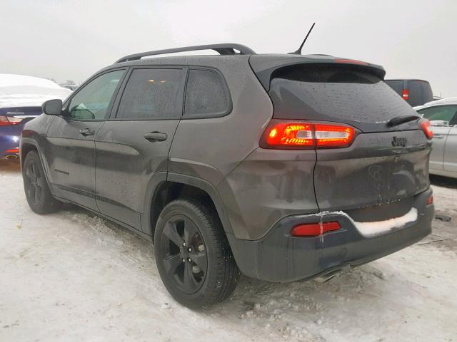 1C4PJLCB3JD543038 - 2018 JEEP CHEROKEE L GRAY photo 3