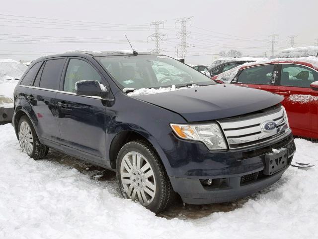 2FMDK3KC2ABA76335 - 2010 FORD EDGE LIMIT BLUE photo 1