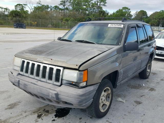 1J4FX58S7WC126575 - 1998 JEEP GRAND CHER TAN photo 2