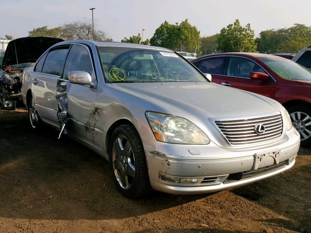 JTHBN36F065035252 - 2006 LEXUS LS 430 SILVER photo 1