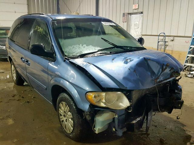 2A4GP44R07R353116 - 2007 CHRYSLER TOWN & COU BLUE photo 1