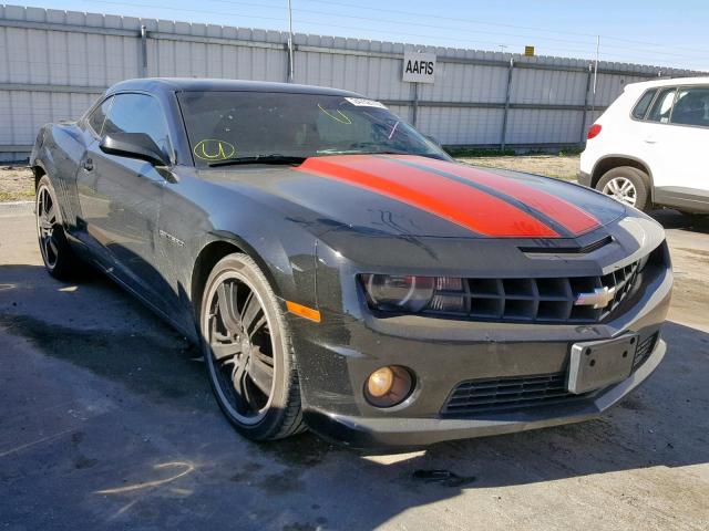 2G1FK1EJ5A9184489 - 2010 CHEVROLET CAMARO SS BLACK photo 1