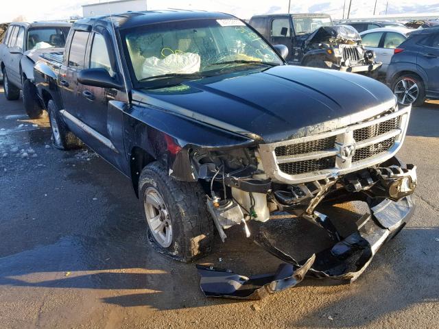 1D7HW48N48S508020 - 2008 DODGE DAKOTA QUA BLACK photo 1