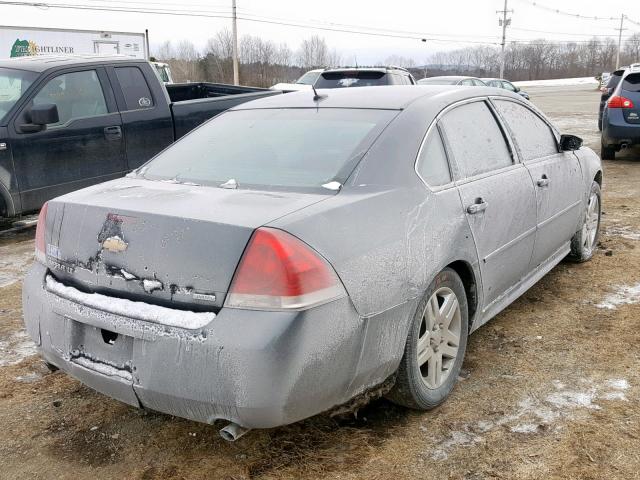 2G1WB5E32G1112553 - 2016 CHEVROLET IMPALA LIM GRAY photo 4