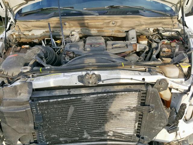 3D7KS28A28G204565 - 2008 DODGE RAM 2500 S თეთრი ფოტო 7