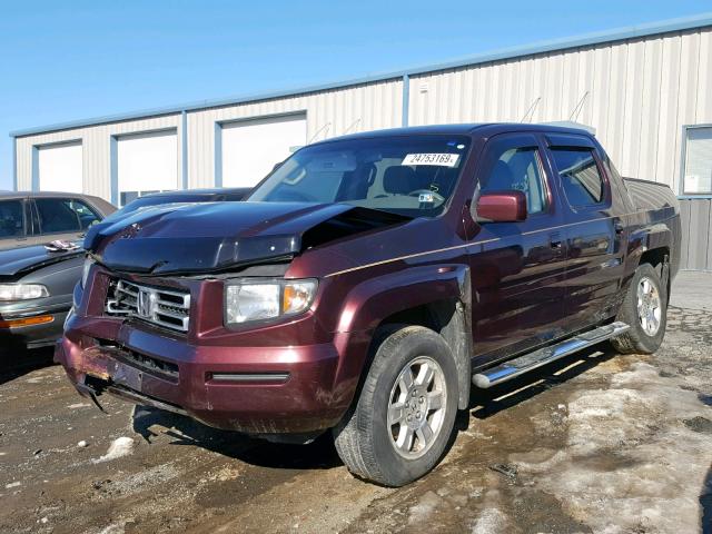 2HJYK16478H540915 - 2008 HONDA RIDGELINE BROWN photo 2