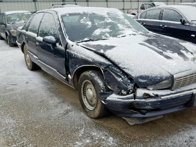 1G1BN53E7PW156454 - 1993 CHEVROLET CAPRICE CL 蓝色 照片 9