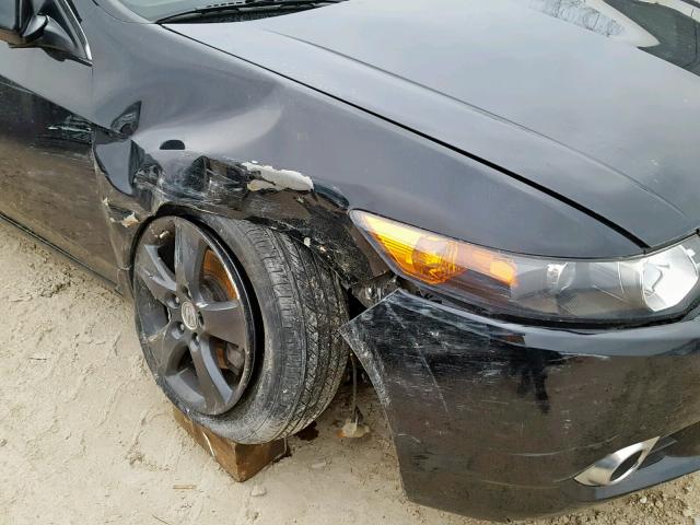 JH4CU2F6XCC003465 - 2012 ACURA TSX TECH BLACK photo 9