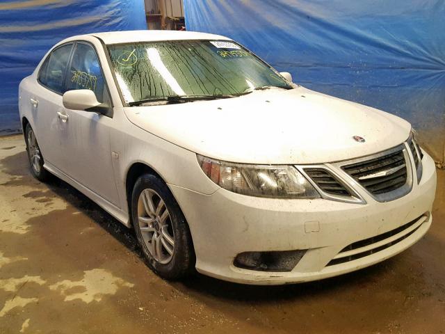 YS3FA4CY4B1304079 - 2011 SAAB 9-3 2.0T WHITE photo 1