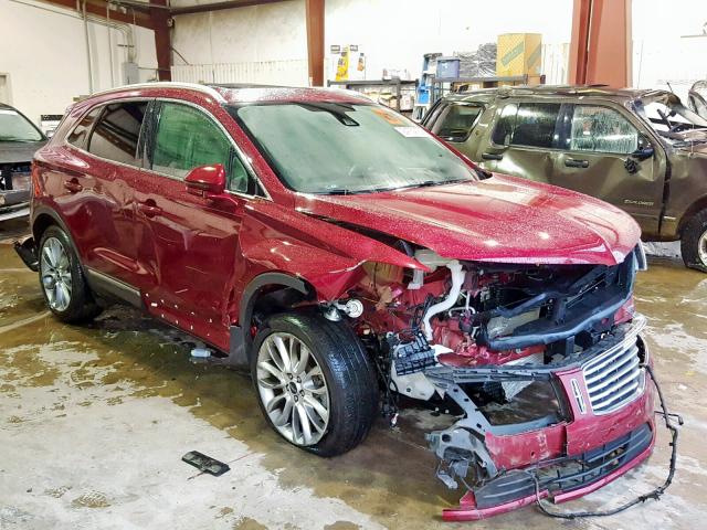 5LMCJ3C97GUJ27801 - 2016 LINCOLN MKC RESERV MAROON photo 1