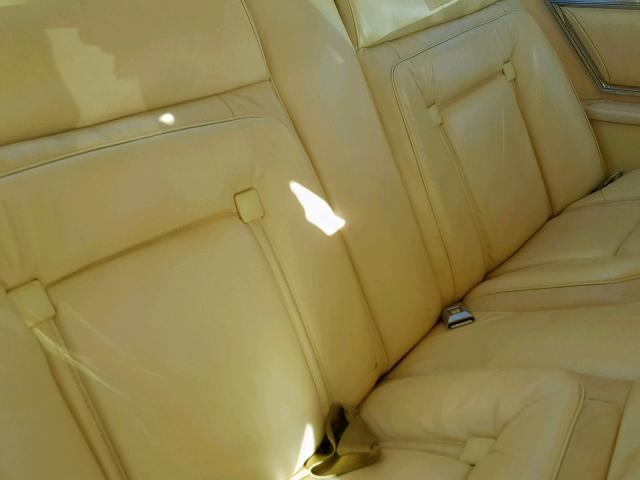 9Y89S719101 - 1979 LINCOLN CONTINENTL YELLOW photo 6