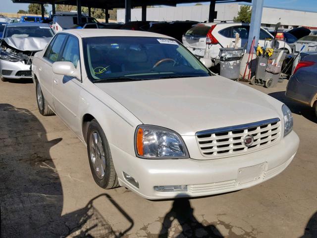 1G6KF57973U202505 - 2003 CADILLAC DEVILLE DT WHITE photo 1