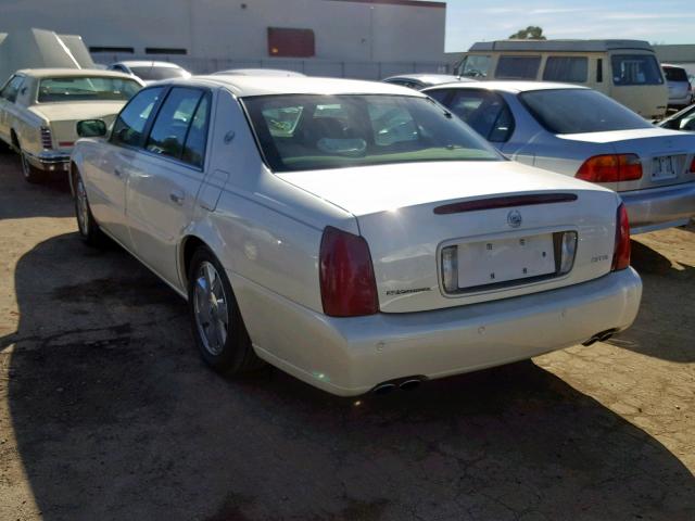 1G6KF57973U202505 - 2003 CADILLAC DEVILLE DT WHITE photo 3