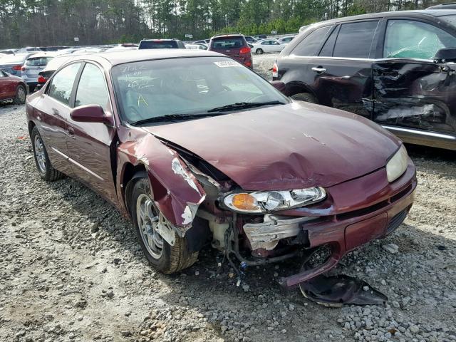 1G3GR64H114122612 - 2001 OLDSMOBILE AURORA BURGUNDY photo 1