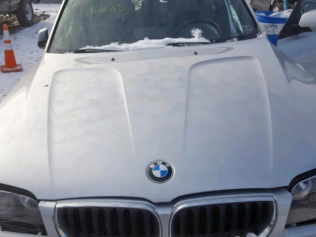 WBXPA934X4WA61685 - 2004 BMW X3 3.0I SILVER photo 7