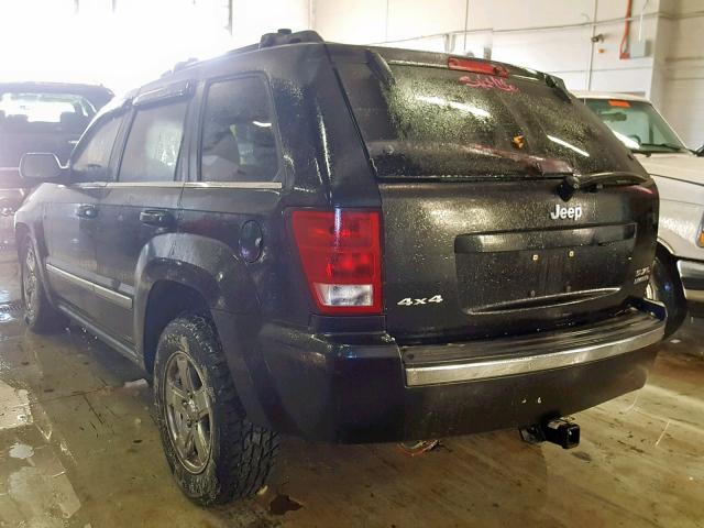 1J8HR58285C553554 - 2005 JEEP GRAND CHER BLACK photo 3