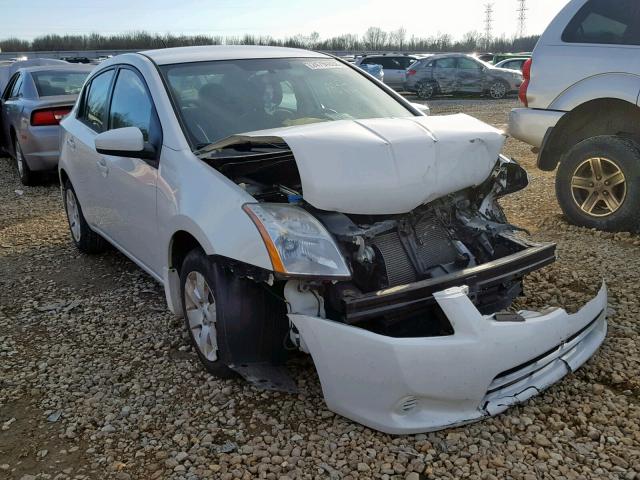 3N1AB6AP6BL641885 - 2011 NISSAN SENTRA 2.0 WHITE photo 1