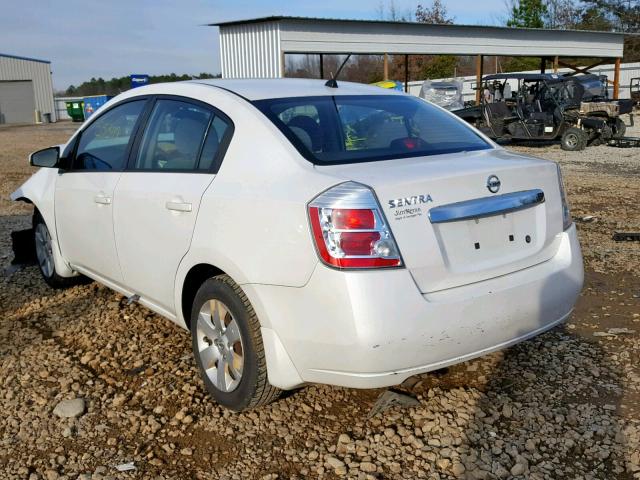 3N1AB6AP6BL641885 - 2011 NISSAN SENTRA 2.0 WHITE photo 3