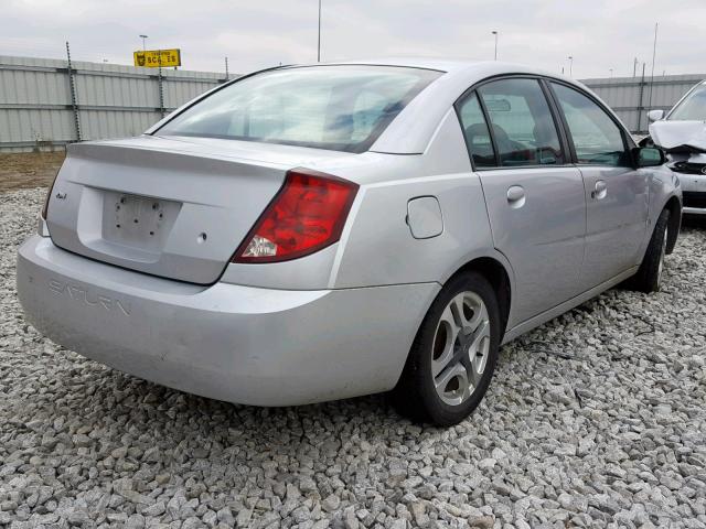 1G8AL52F23Z146078 - 2003 SATURN ION LEVEL SILVER photo 4