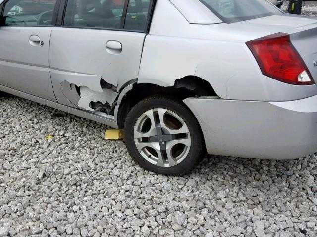 1G8AL52F23Z146078 - 2003 SATURN ION LEVEL SILVER photo 9