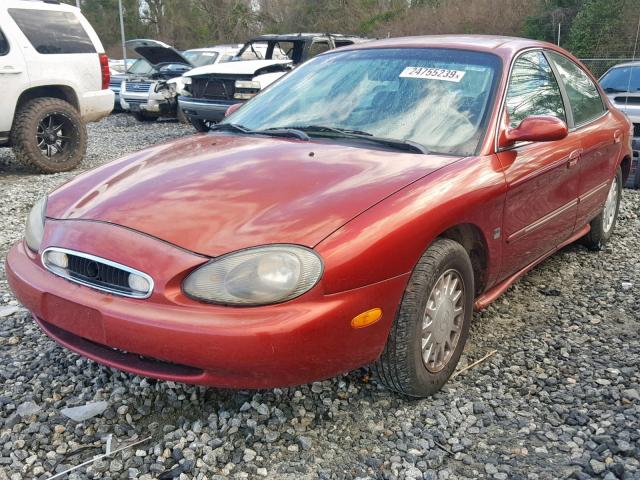 1MEFM53S8XA627461 - 1999 MERCURY SABLE LS RED photo 2