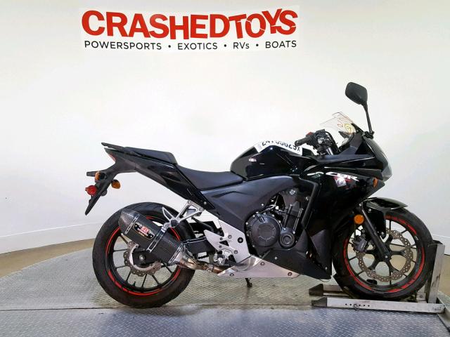 MLHPC4469F5200167 - 2015 HONDA CBR500 R BLACK photo 1