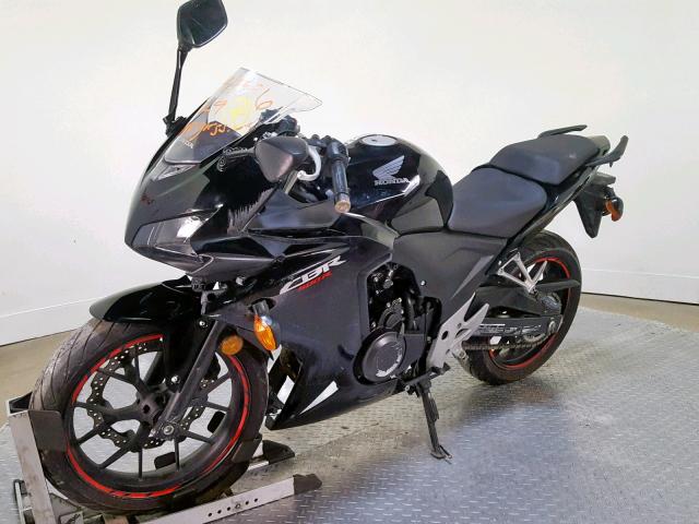 MLHPC4469F5200167 - 2015 HONDA CBR500 R BLACK photo 4