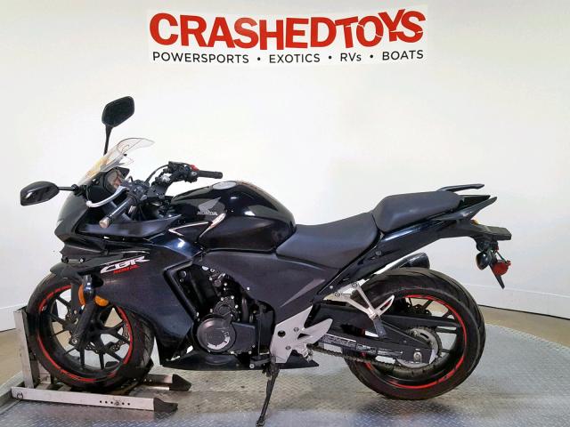 MLHPC4469F5200167 - 2015 HONDA CBR500 R BLACK photo 5