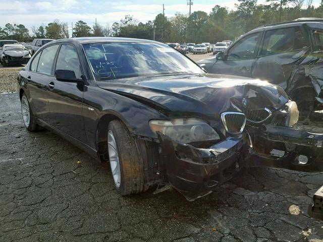 WBAHN83546DT25775 - 2006 BMW 750 LI BLACK photo 1