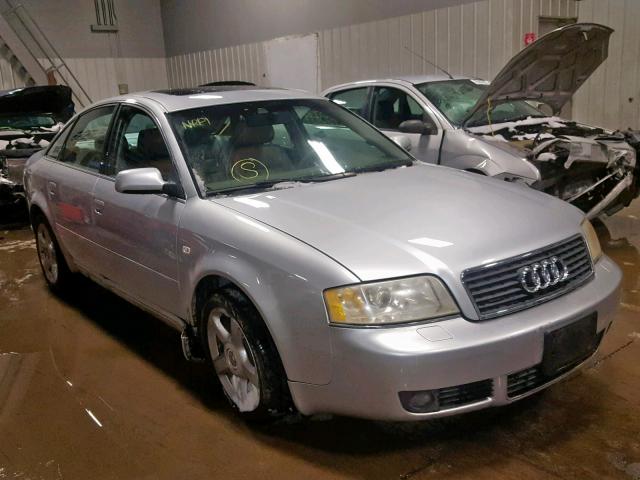 WAULT64B53N009459 - 2003 AUDI A6 3.0 QUA SILVER photo 1