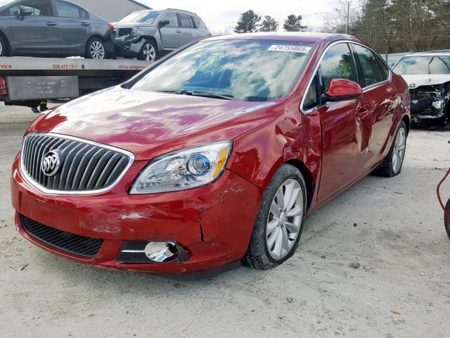 1G4PR5SKXG4118331 - 2016 BUICK VERANO CON RED photo 2