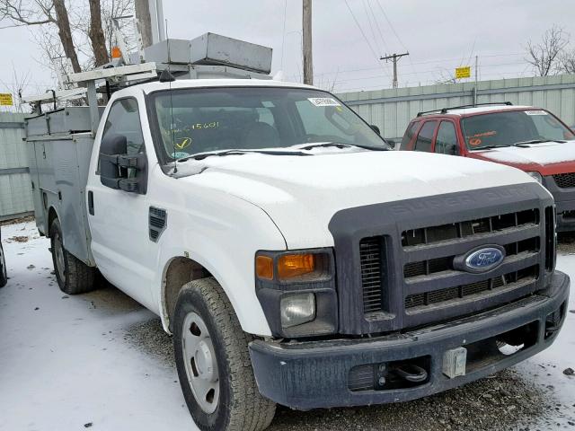 1FDSF30508EC15604 - 2008 FORD F350 SRW S WHITE photo 1