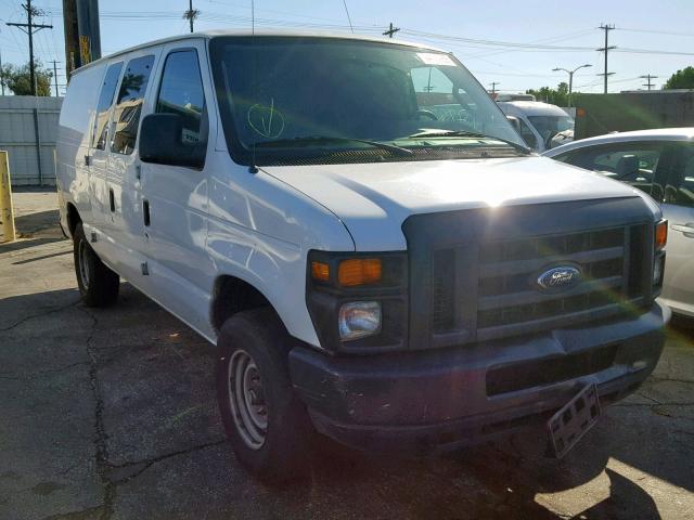 1FTNE14W79DA56261 - 2009 FORD ECONOLINE WHITE photo 1