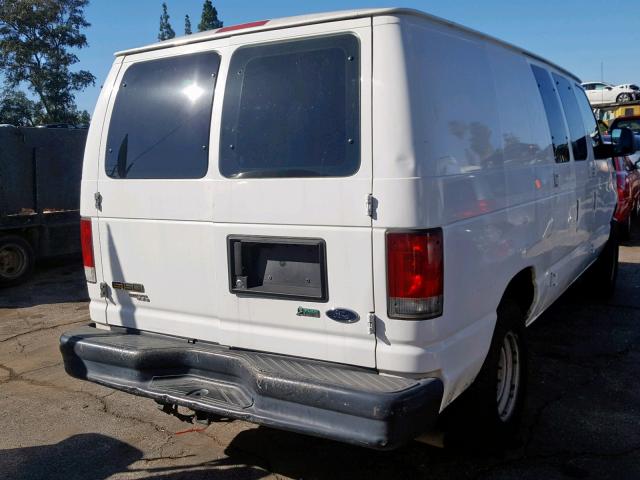 1FTNE14W79DA56261 - 2009 FORD ECONOLINE WHITE photo 4