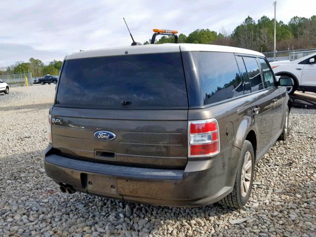 2FMGK5BC1BBD23676 - 2011 FORD FLEX SE BLACK photo 4