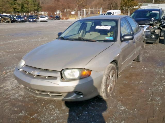 1G1JF52F647118321 - 2004 CHEVROLET CAVALIER L TAN photo 2