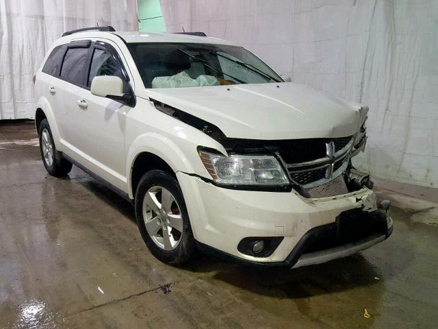 3D4PG1FG9BT558197 - 2011 DODGE JOURNEY MA WHITE photo 1