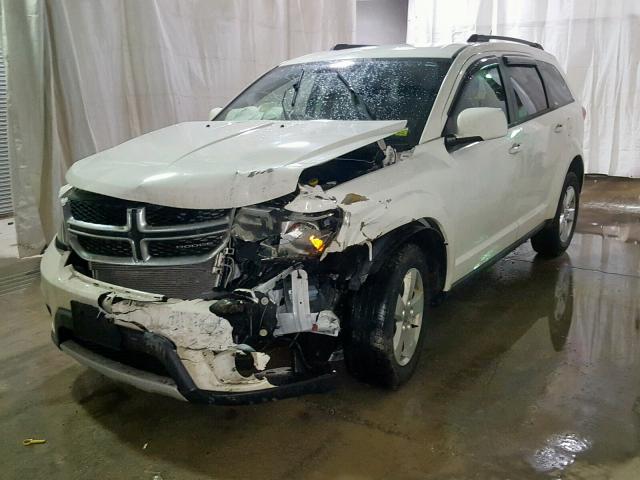 3D4PG1FG9BT558197 - 2011 DODGE JOURNEY MA WHITE photo 2