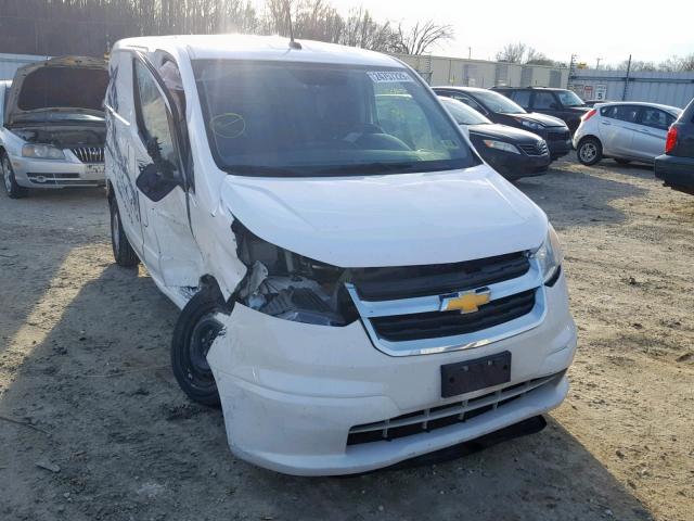 3N63M0ZN0FK716718 - 2015 CHEVROLET CITY EXPRE WHITE photo 1