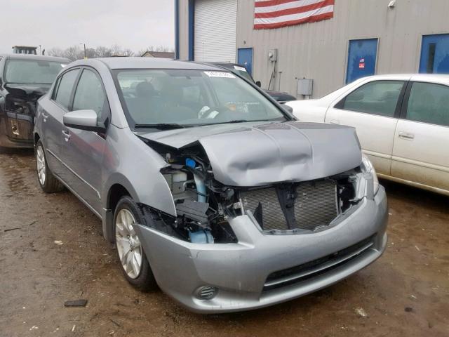 3N1AB6AP7CL609982 - 2012 NISSAN SENTRA 2.0 GRAY photo 1